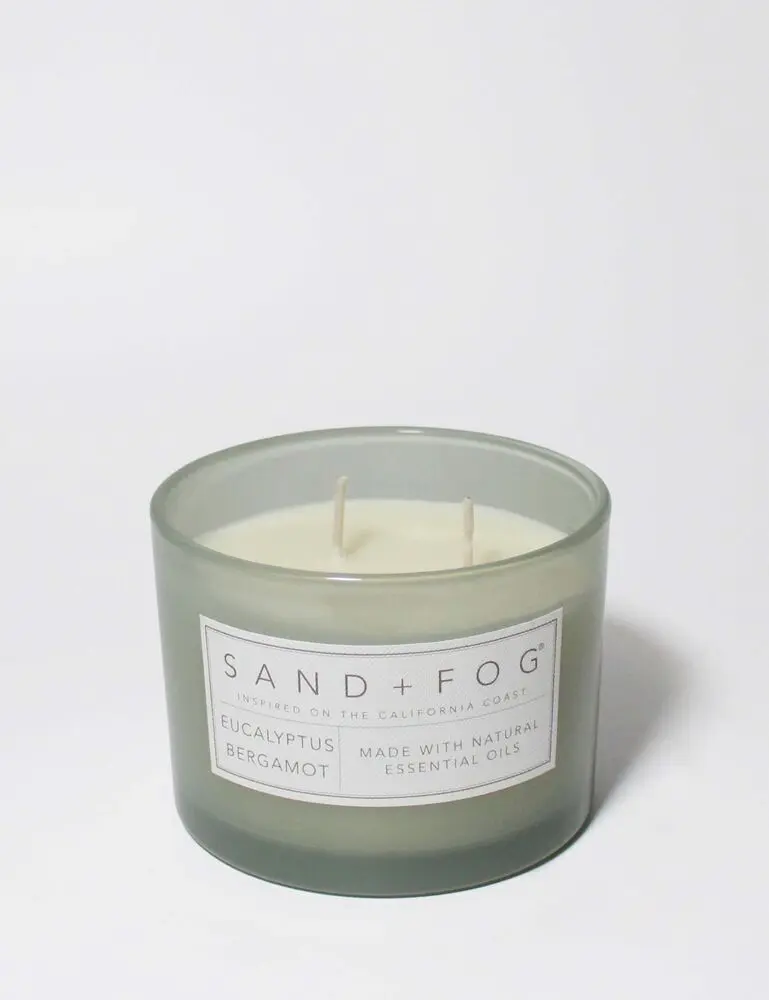 Eucalyptus Bergamont 12 Oz Scented Candle - Image 3