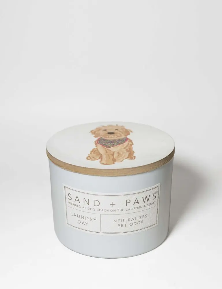 Sand + Paws Laundry Day 12 Oz Scented Candle