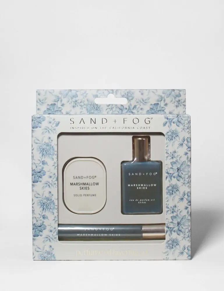 Perfume Oil Rollerballs And Solid Perfume Set - Marshmallow Skies