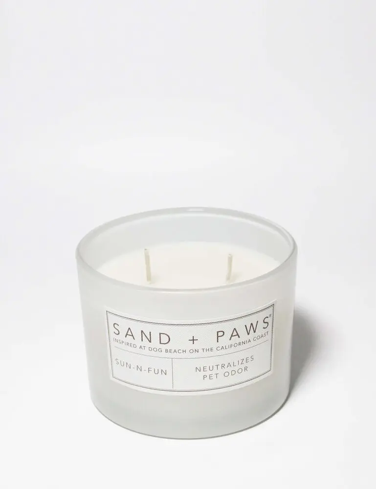 Sand + Paws Sun-N-Fun 12 Oz Scented Candle - Image 3