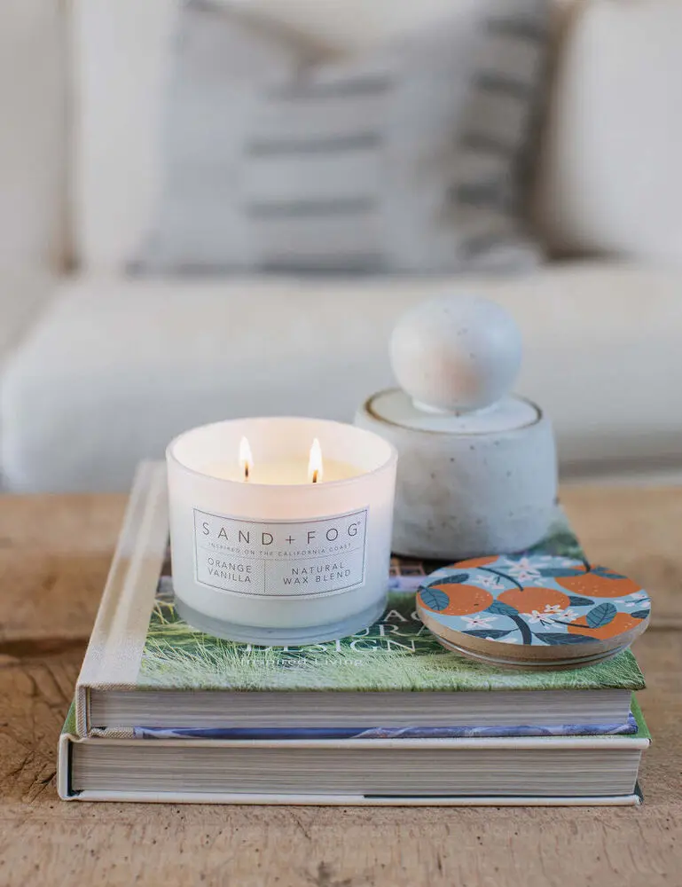 Orange Vanilla 12 Oz Scented Candle - Image 5