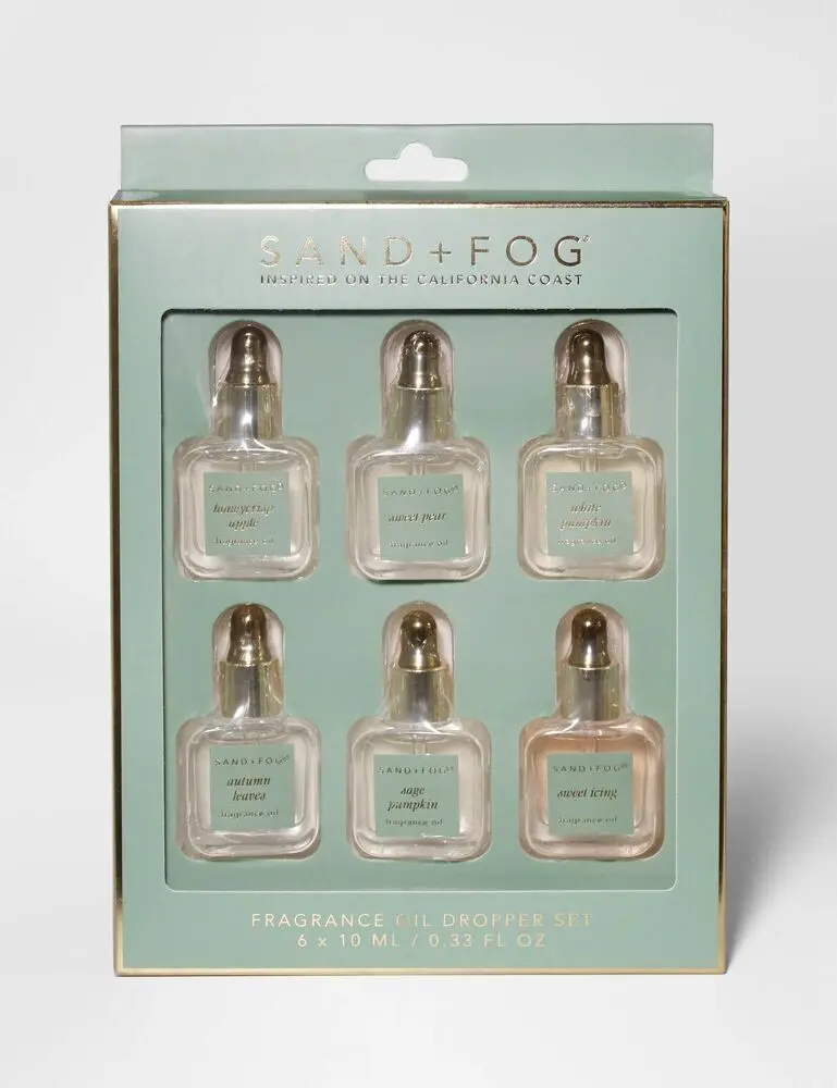 6 Pack Of 10 Ml Fragrance Diffuser Oils