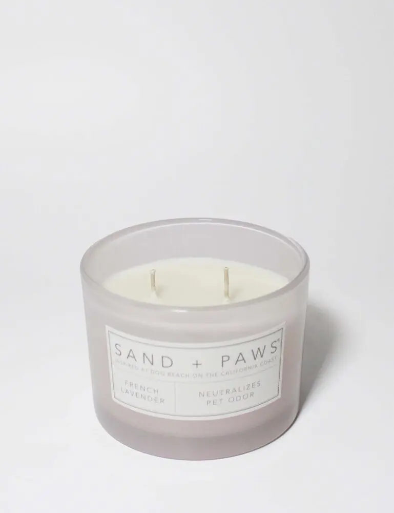 Sand + Paws French Lavender 12 Oz Scented Candle - Image 3