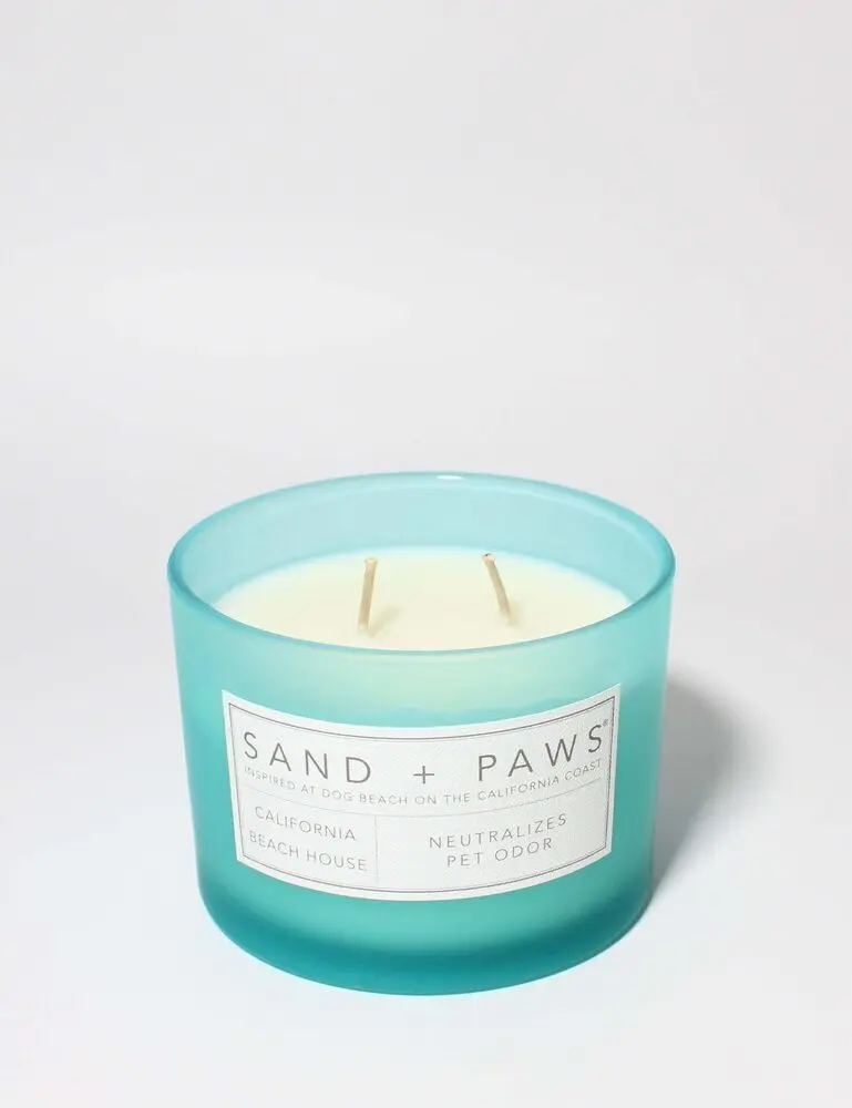 Sand + Paws California Beach House 12 Oz Scented Candle - Image 3