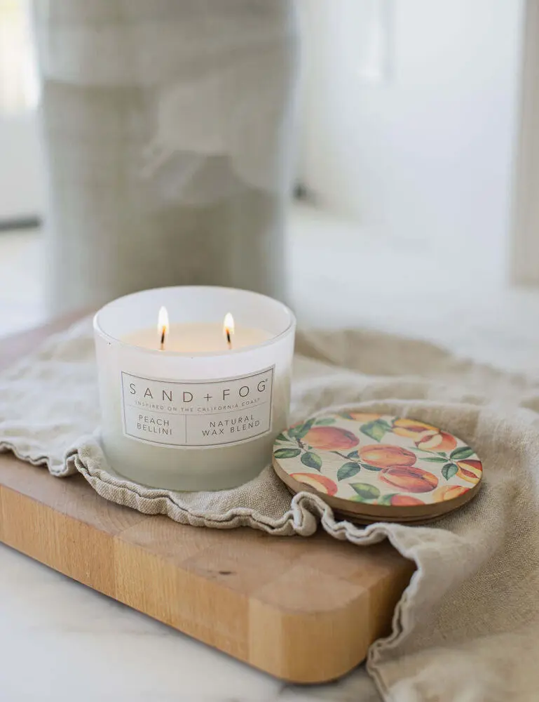 Peach Bellini 12 Oz Scented Candle - Image 5