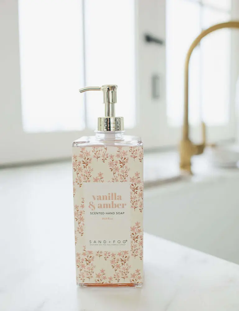 Vanilla & Amber 16.9 Oz Liquid Hand Soap - Image 3