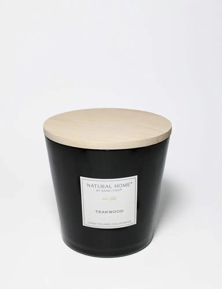 Teakwood Natural Home 31 Oz Scented Candle