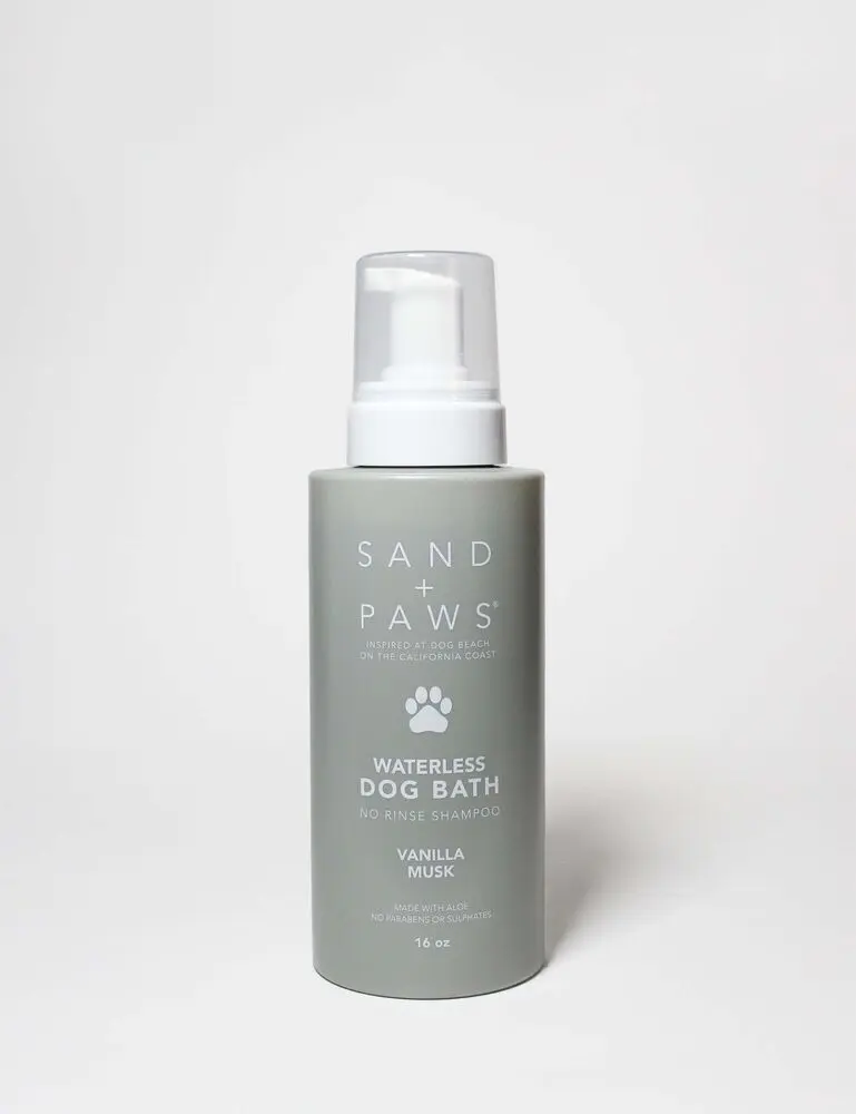 Sand + Paws Waterless Dog Bath - Vanilla Musk