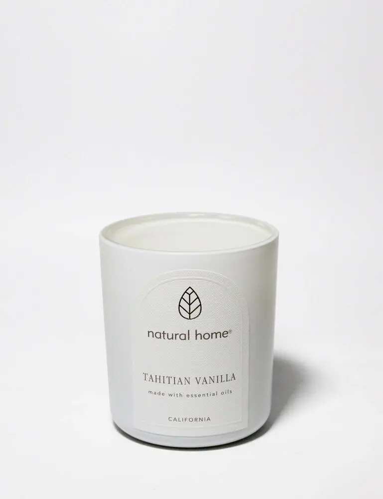 Tahitian Vanilla Natural Home 10 Oz Scented Candle - Image 3
