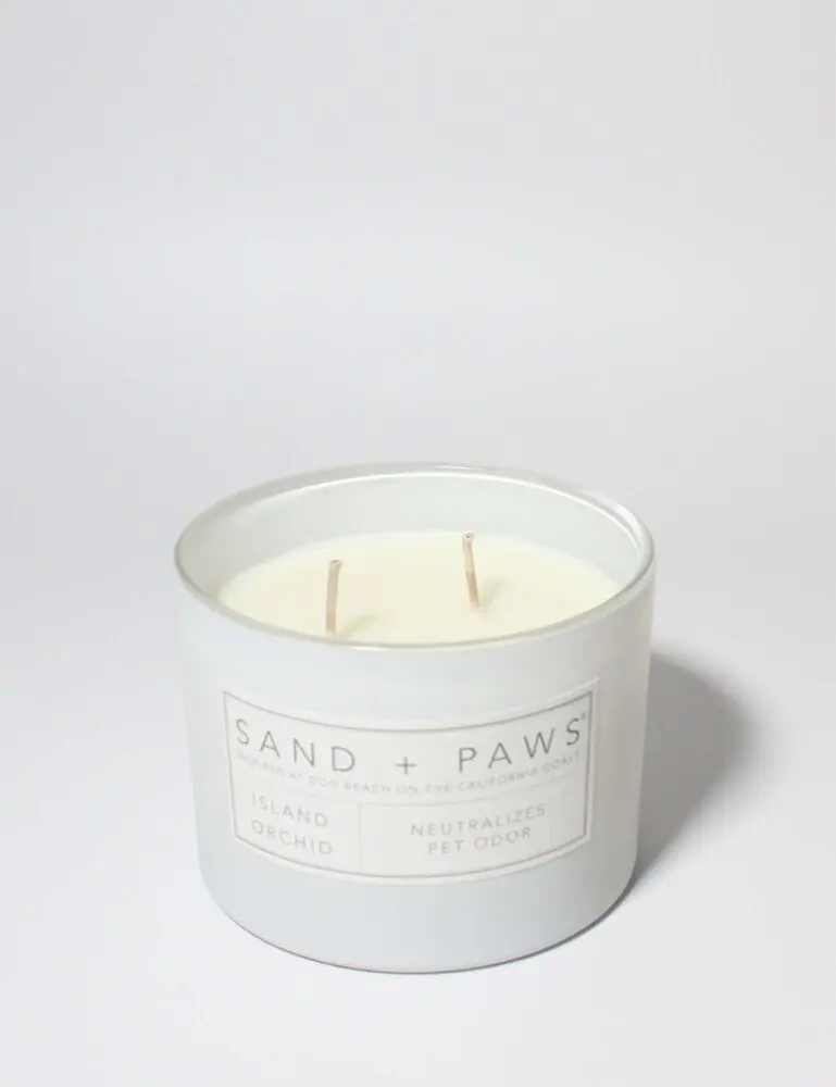 Sand + Paws Island Orchid 12 Oz Scented Candle - Image 3