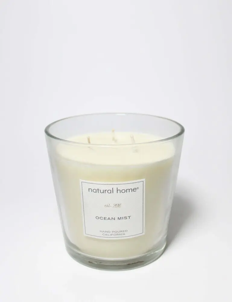 Ocean Mist Natural Home 31 Oz Scented Candle - Image 3