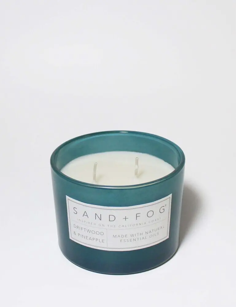 Driftwood & Pineapple 12 Oz Scented Candle - Image 3