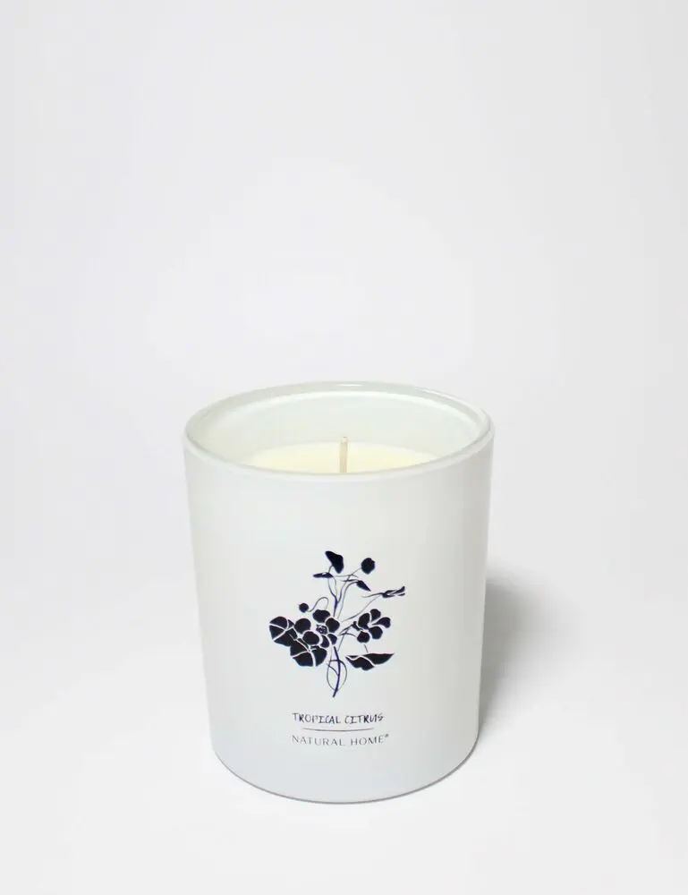 Tropical Citrus Natural Home 11.5 Oz Scented Candle - Image 3