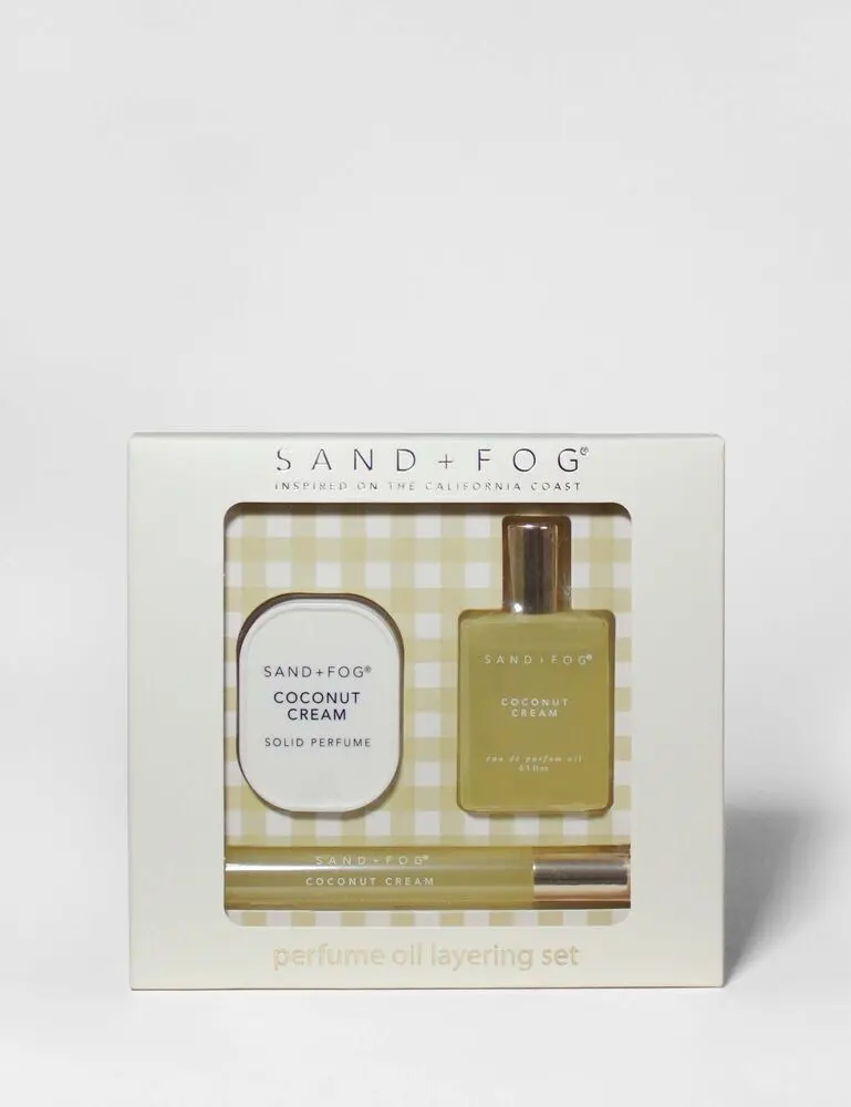 Perfume Oil Rollerballs And Solid Perfume Set - Coconut Cream