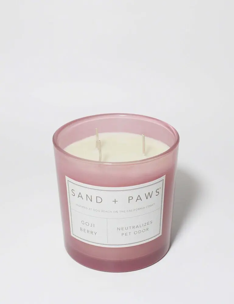 Sand + Paws Goji Berry 21 Oz Scented Candle - Image 3