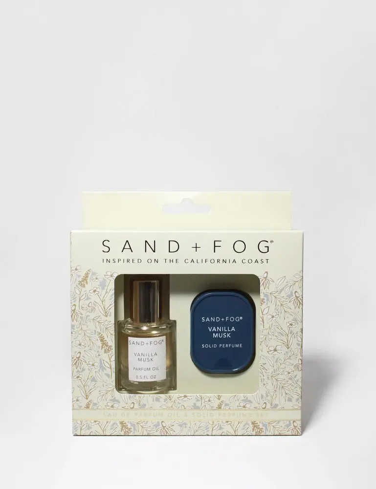 Perfume Oil Rollerball And Solid Perfume Set - Vanilla Musk