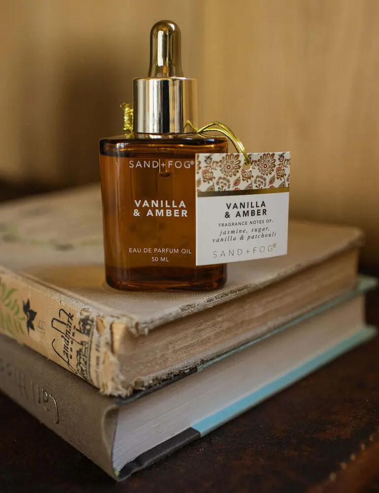 Vanilla & Amber 50ml Perfume Oil Dropper - Image 4
